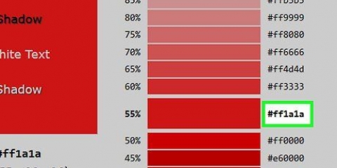 Cambiar el color de una fuente en html