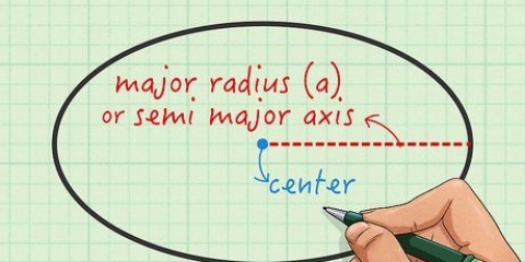 Calcular el área de una elipse