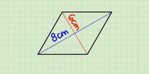 Calcular el área de un rombo