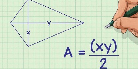 Calcular el área de una cometa