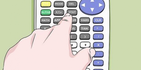 Cálculo de la desviación estándar de una serie de números en una calculadora gráfica ti 84