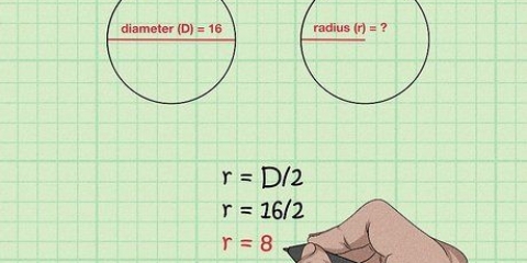 Calcular el radio de una esfera