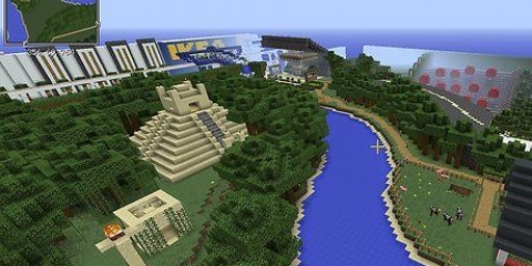 Cómo hacer una montaña rusa en minecraft