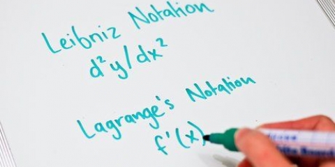 Determinación de una derivada