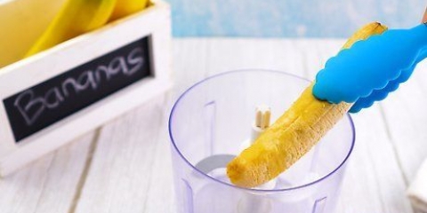 Hacer un batido de plátano