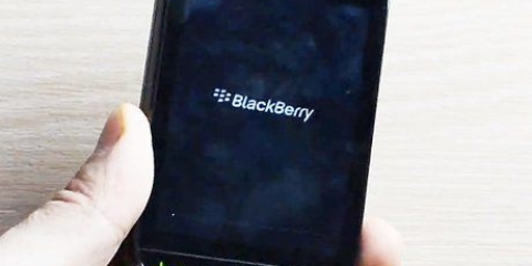 Restablecer un blackberry