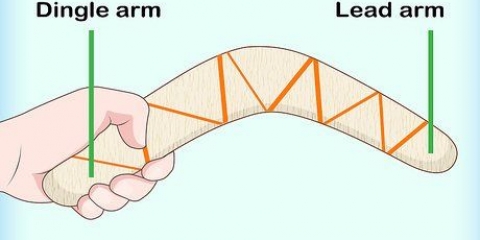 Lanza un boomerang