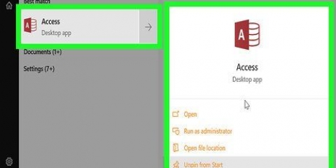 Crear una base de datos con microsoft access