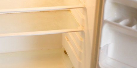 Limpiar un refrigerador