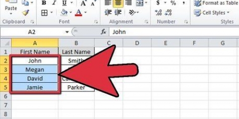 Ordenar una lista en excel