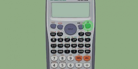 Usando una calculadora