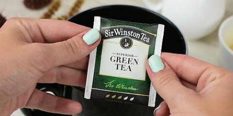 Hacer un tónico con té verde