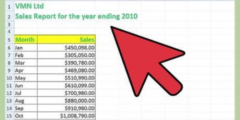 Crear un análisis de tendencias en excel