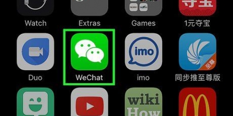 Cree una cuenta de wechat con sus dispositivos ios