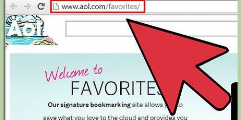 Mover favoritos en aol