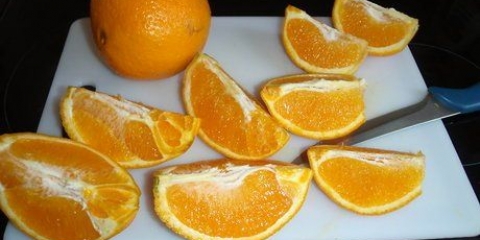 Hacer cáscara de naranja azucarada