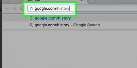 Comprobación del historial de google