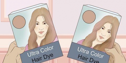 Mezclar tinte para el cabello