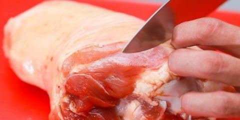 Preparar salto de jamón