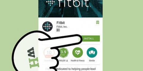 Uso del panel de fitbit