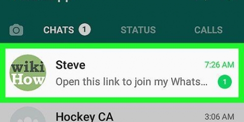 Únete a un grupo de whatsapp en android