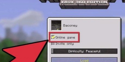 Cómo jugar minecraft multijugador en una xbox 360