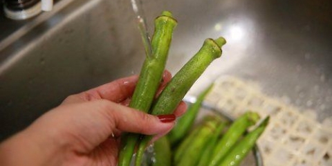 Cocinar okra