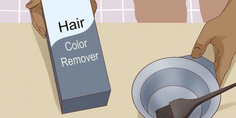 Eliminar el tinte permanente para el cabello