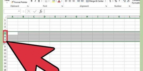 Ocultar filas en excel