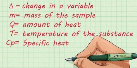 Calcular el calor específico