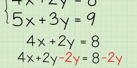 Resolver sistemas de ecuaciones con dos variables