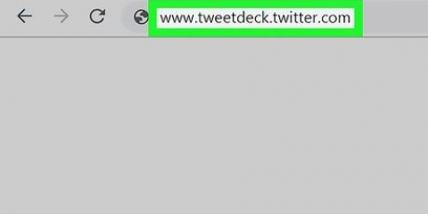 Programa tweets en twitter con tweetdeck