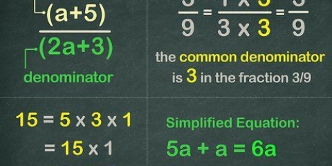 Simplificando fracciones matemáticas