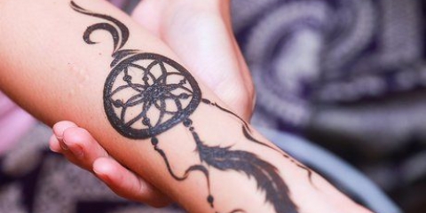 Cuidar un tatuaje de henna