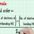 Cálculo del orden de enlace en química