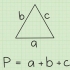 Calcular el perímetro de un triángulo