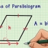 Calcular el área de un triángulo isósceles