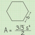 Calcular el área de un hexágono