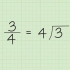 Convertir una fracción a un decimal