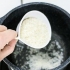 Cocinar arroz en caldo de pollo